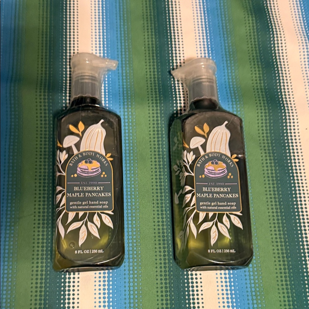 Bath & Body Works Blueberry Maple Pancakes Hand Soap - Green